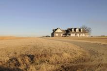 house on plains in oklahoma