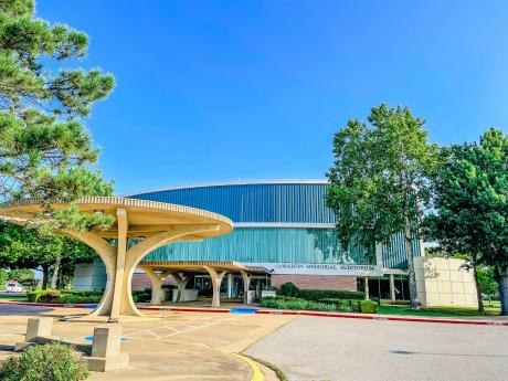 McMahone Auditorium exterior McMahone Auditorium exterior