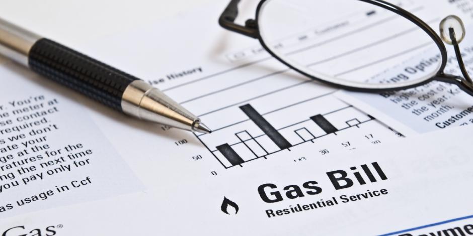 monthly utility bills on kitchen table in Lawton, Oklahoma