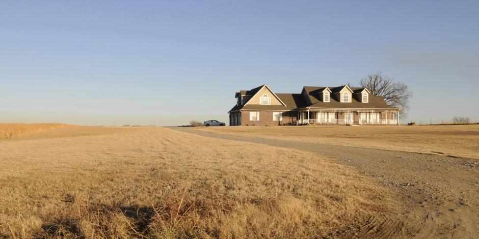 house on plains in oklahoma