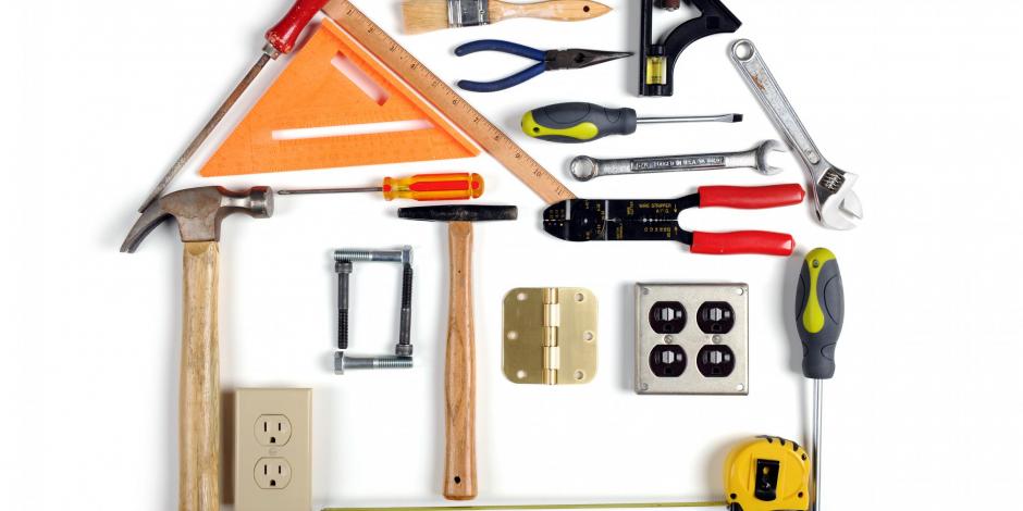 house made of tools, signifying a DIY project in Lawton Oklahoma